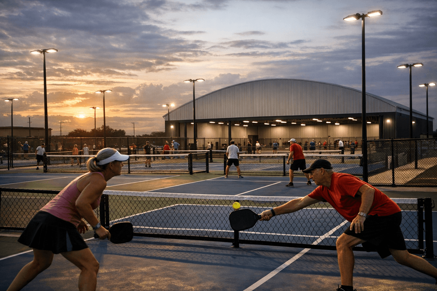 Abilene approves PickleTex pickleball complex with six outdoor courts, three indoor courts