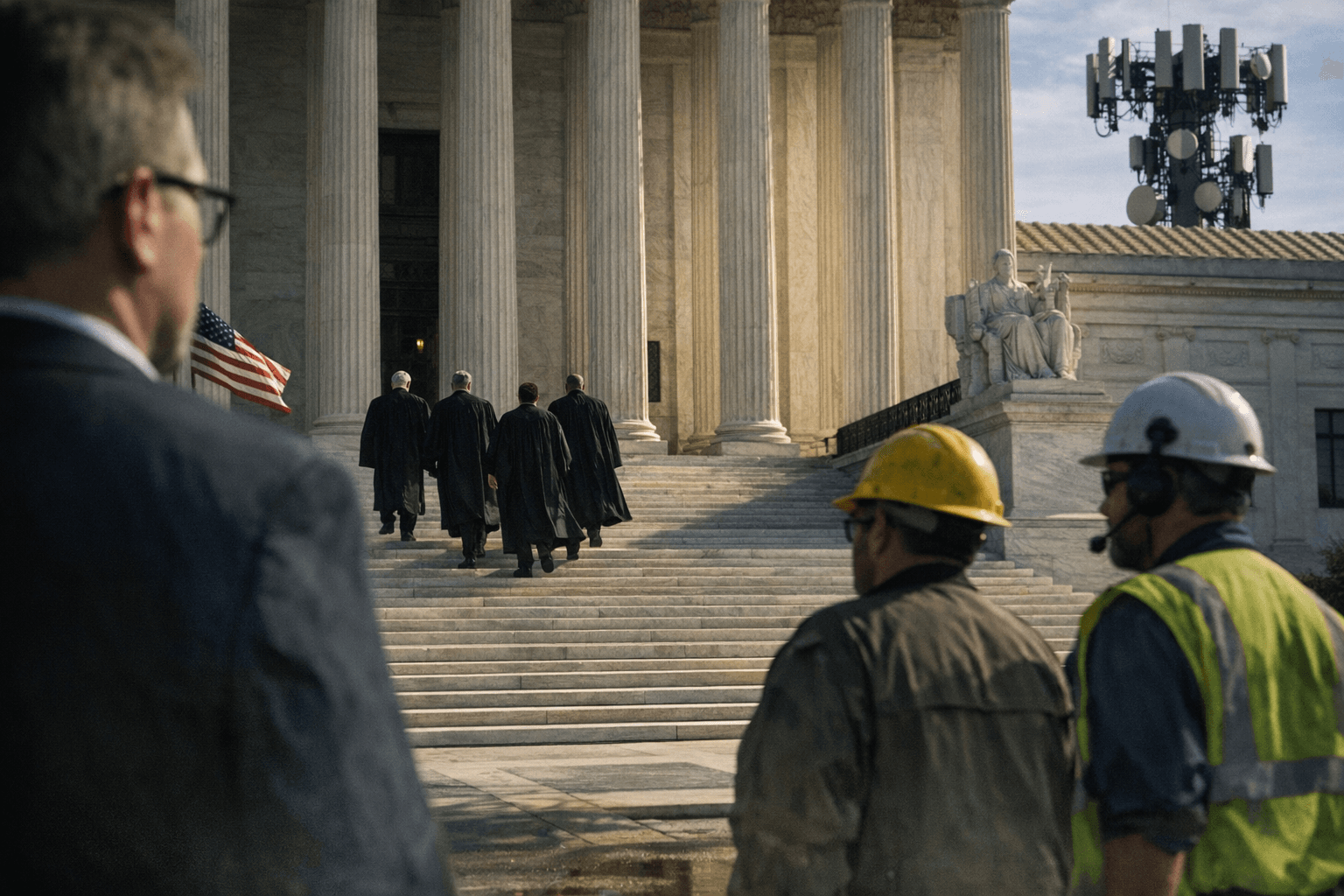 Supreme Court weighs FCC fines against AT&T and Verizon over jury rights