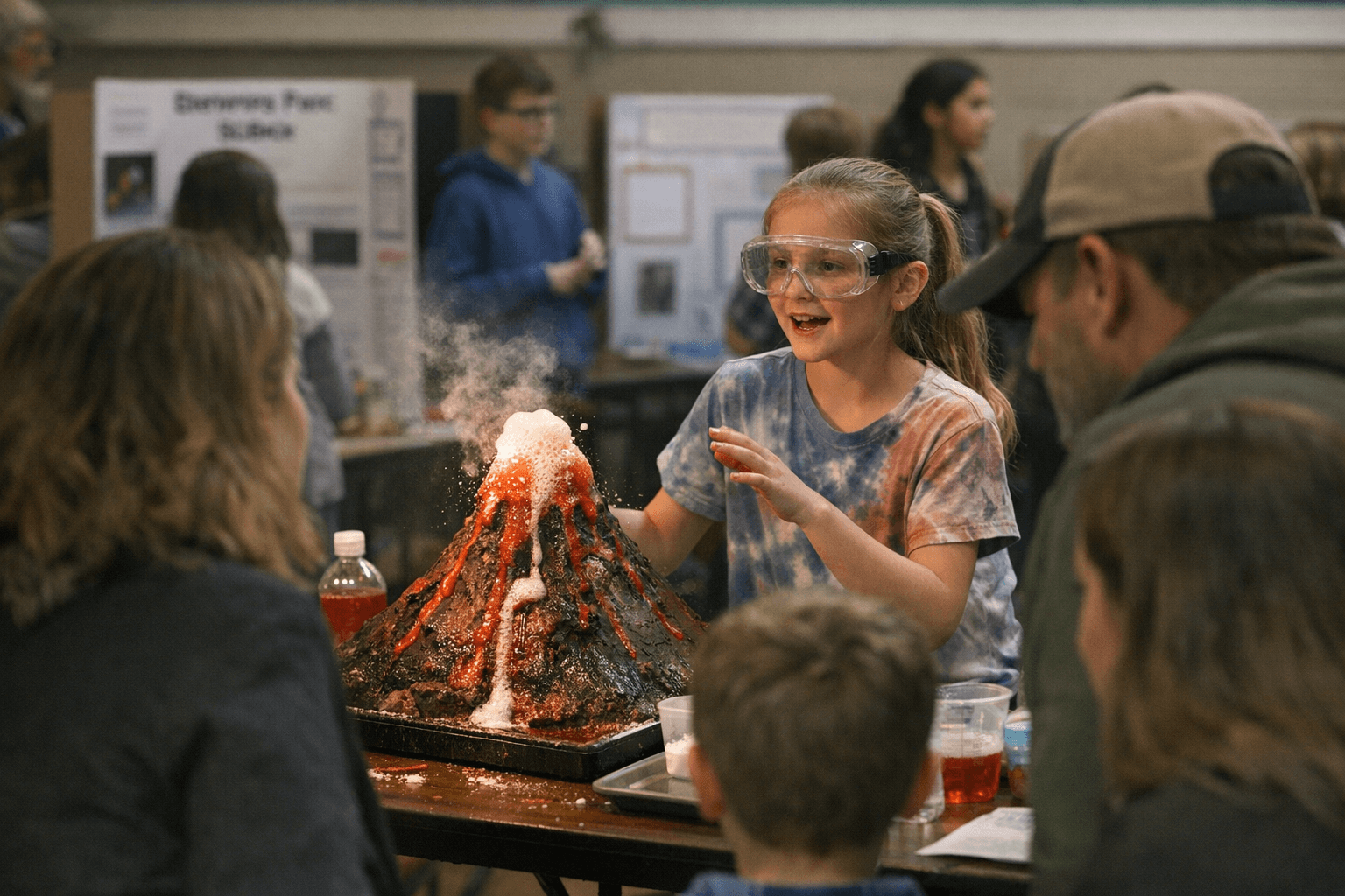 Fisher-Mitchell fifth graders showcase science fair projects in Bath