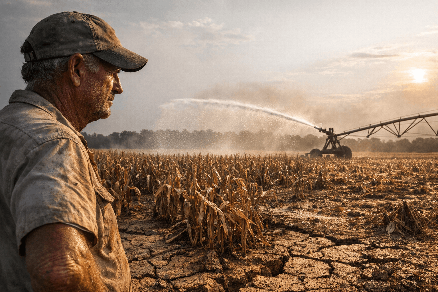 Severe drought grips Allendale County, farmers face costly irrigation needs