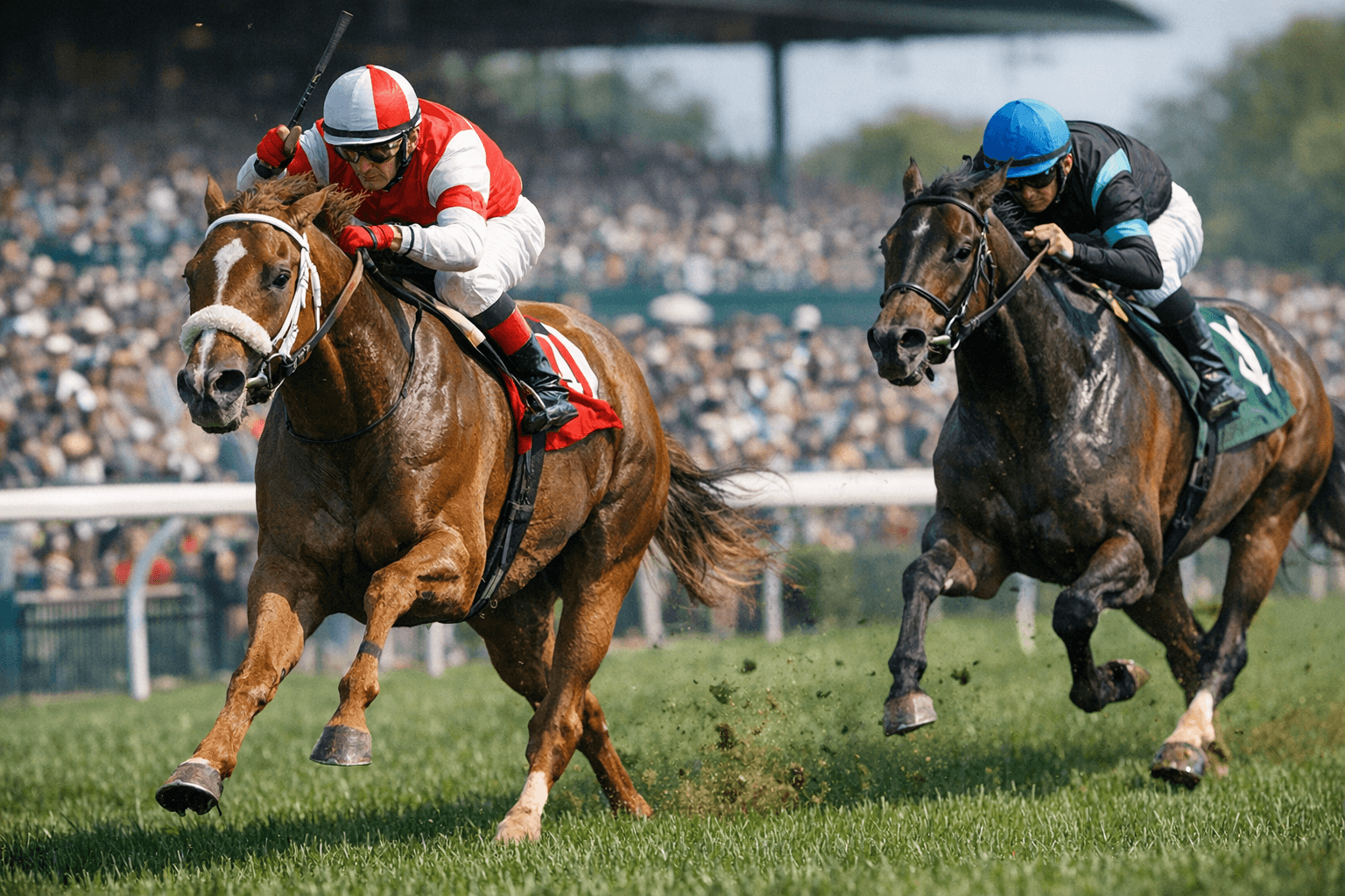 Derby Also-rans Just a Touch, Flying Mohawk shine in Keeneland turf wins