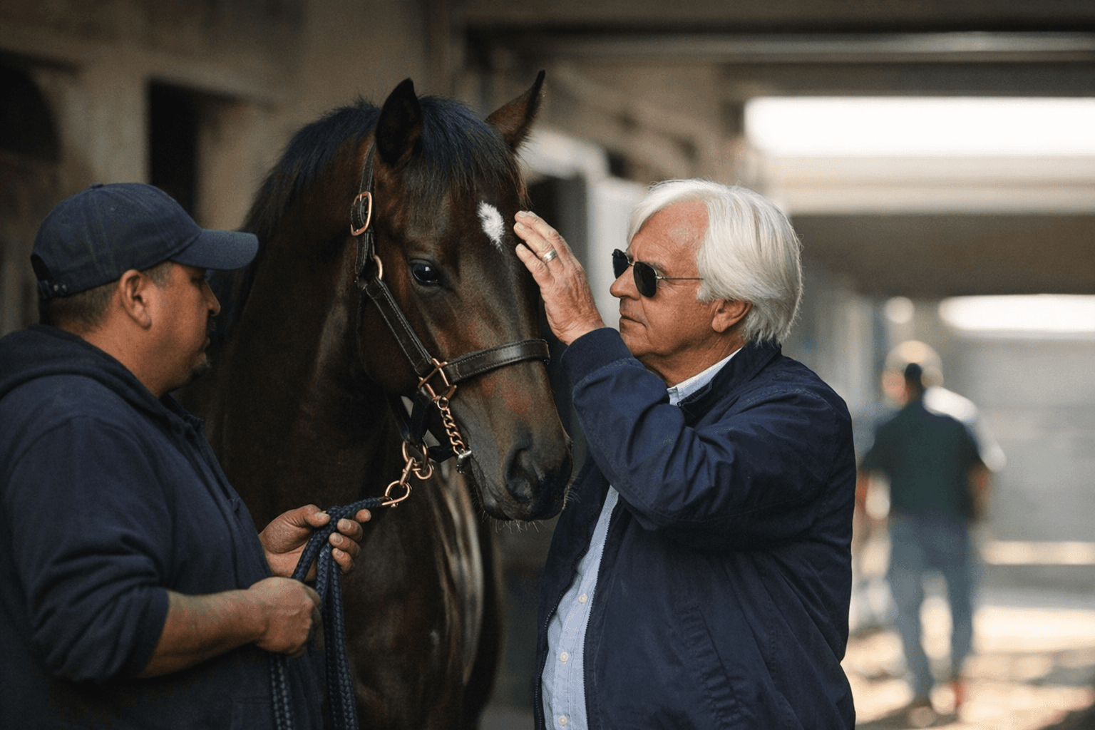 Record Flightline Colt Arrives at Baffert Barn After $10.5 Million Sale