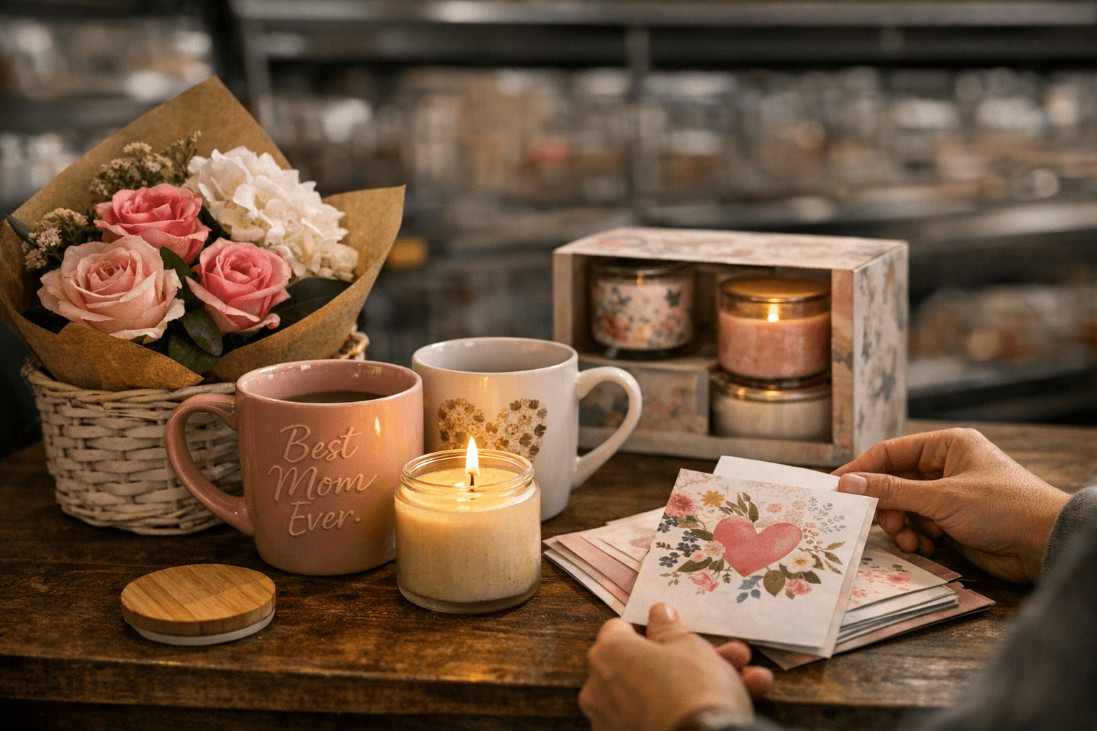 Aldi’s $10 Mother’s Day Finds include mugs, flowers, candles, more