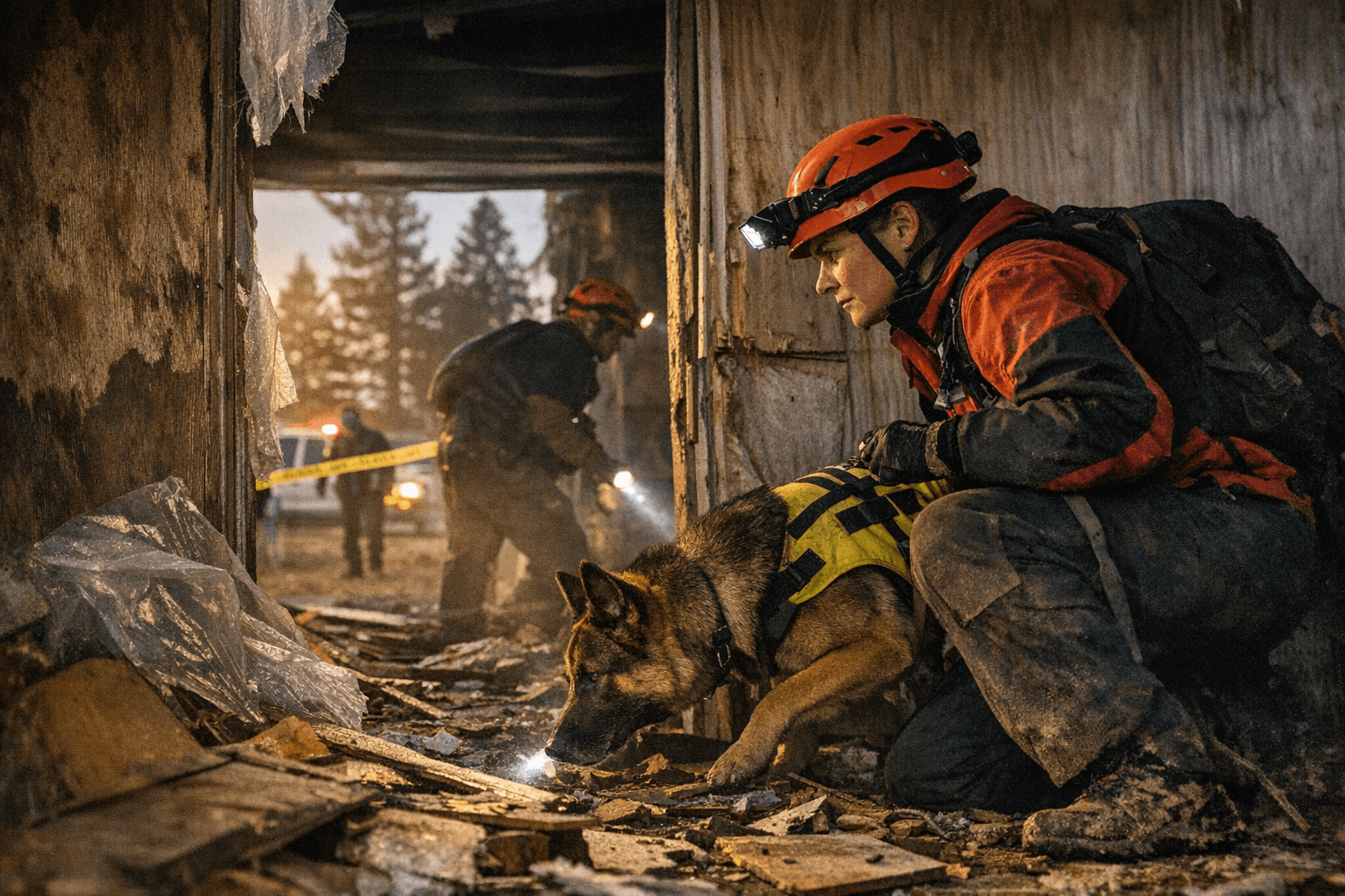 Lassen County tests search-and-rescue dogs for state certification