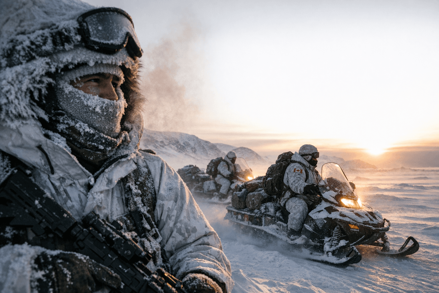 Canada Pushes Arctic Defense, As Troops Endure Extreme Northern Patrol