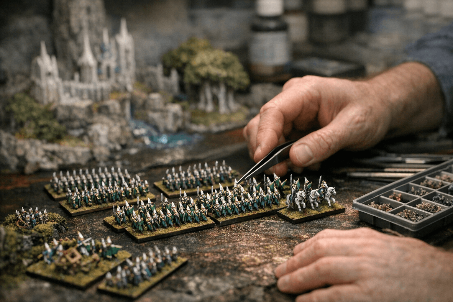 Microworld Games adds twentieth 6mm fantasy army, tiny elf ranks expand