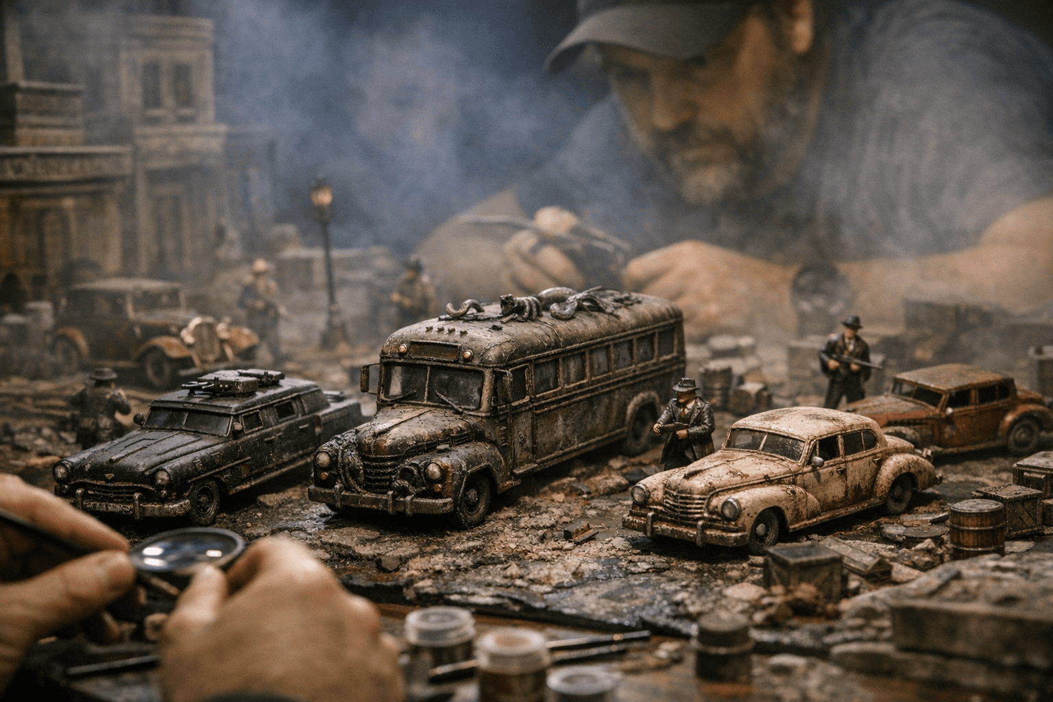 Mythos Motors brings pulp-era 28mm vehicles to tabletop gaming