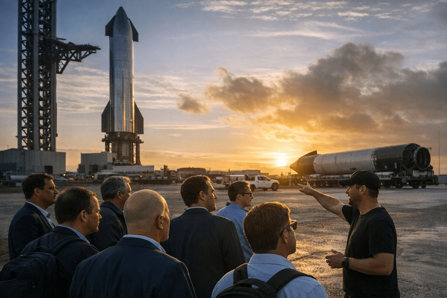 SpaceX hosts secret analyst tours to pitch record-setting IPO bid