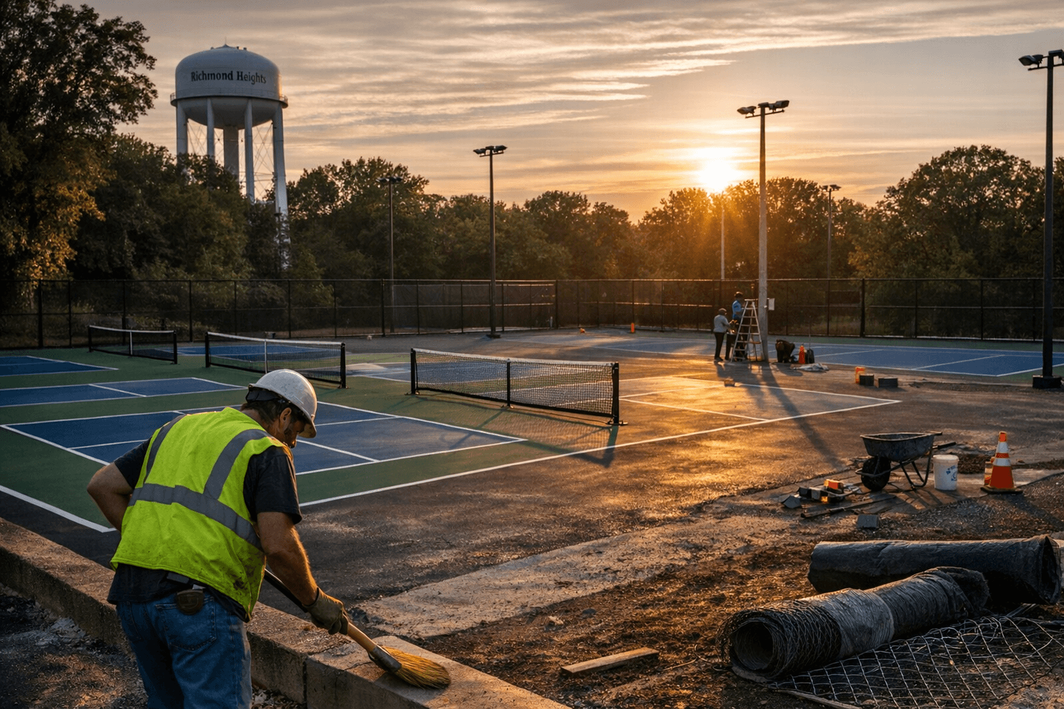 Richmond Heights court conversion nears completion, reopening may come next month