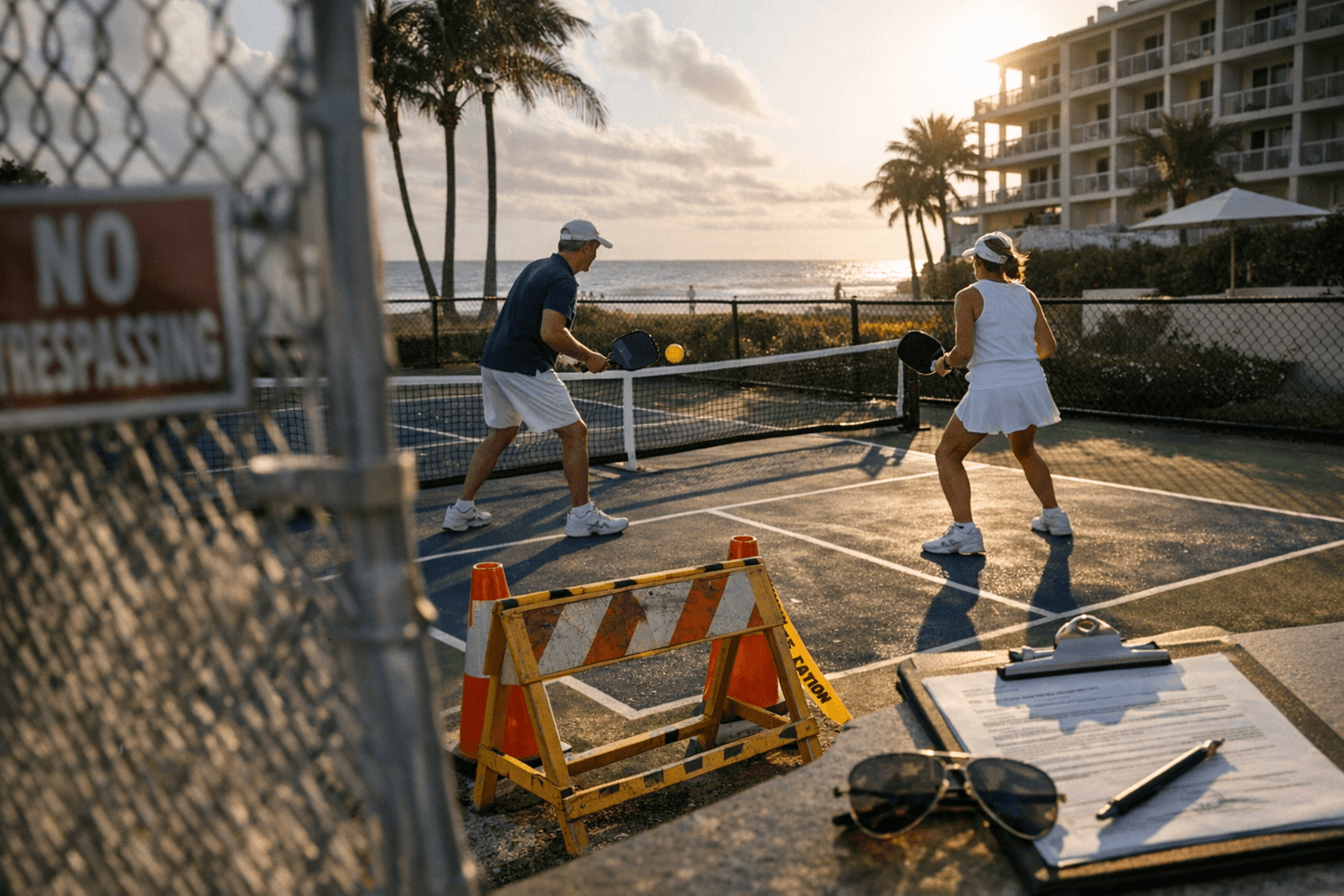 Palm Beach fines Four Seasons over unauthorized pickleball courts