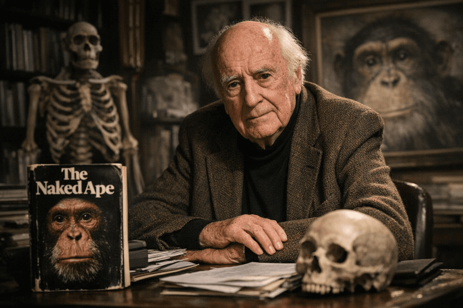 Desmond Morris, author of The Naked Ape, dies at 98