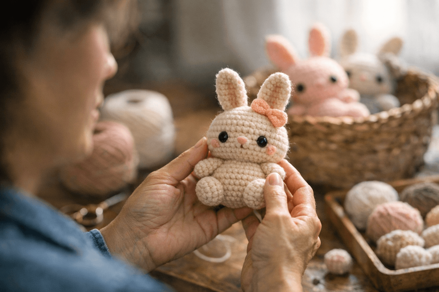 No-Sew Bunny Amigurumi Pattern Delivers Cuteness Without Sewing