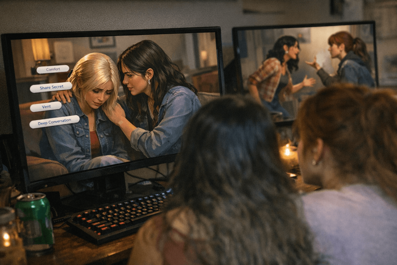 Girls Talk mod adds deeper, more personal friendships to The Sims 4