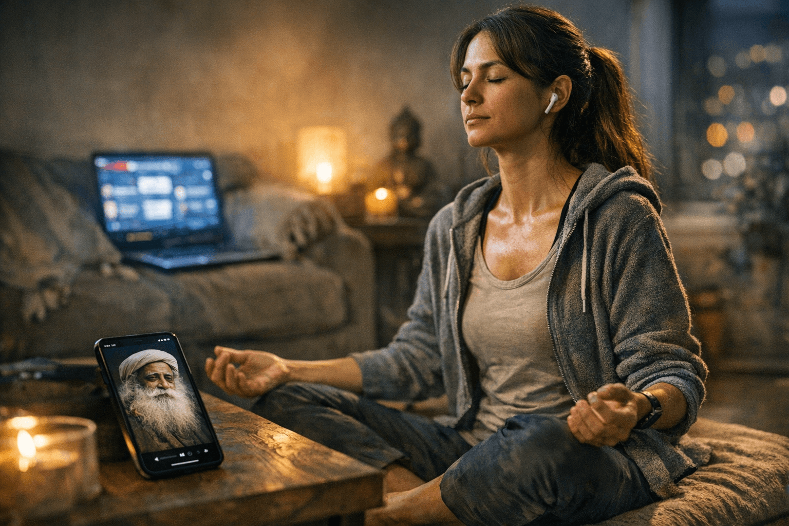Sadhguru’s mindfulness app targets digital distraction with seven-minute sessions
