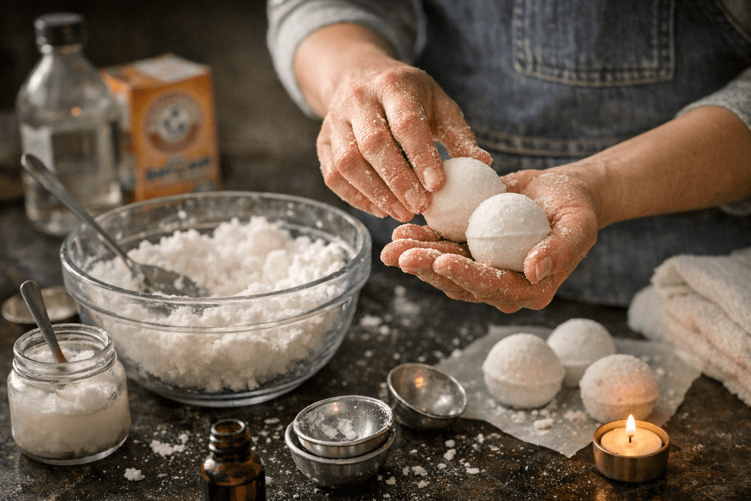 Easy Homemade Bath Bombs Need Just Pantry Staples and 10 Minutes