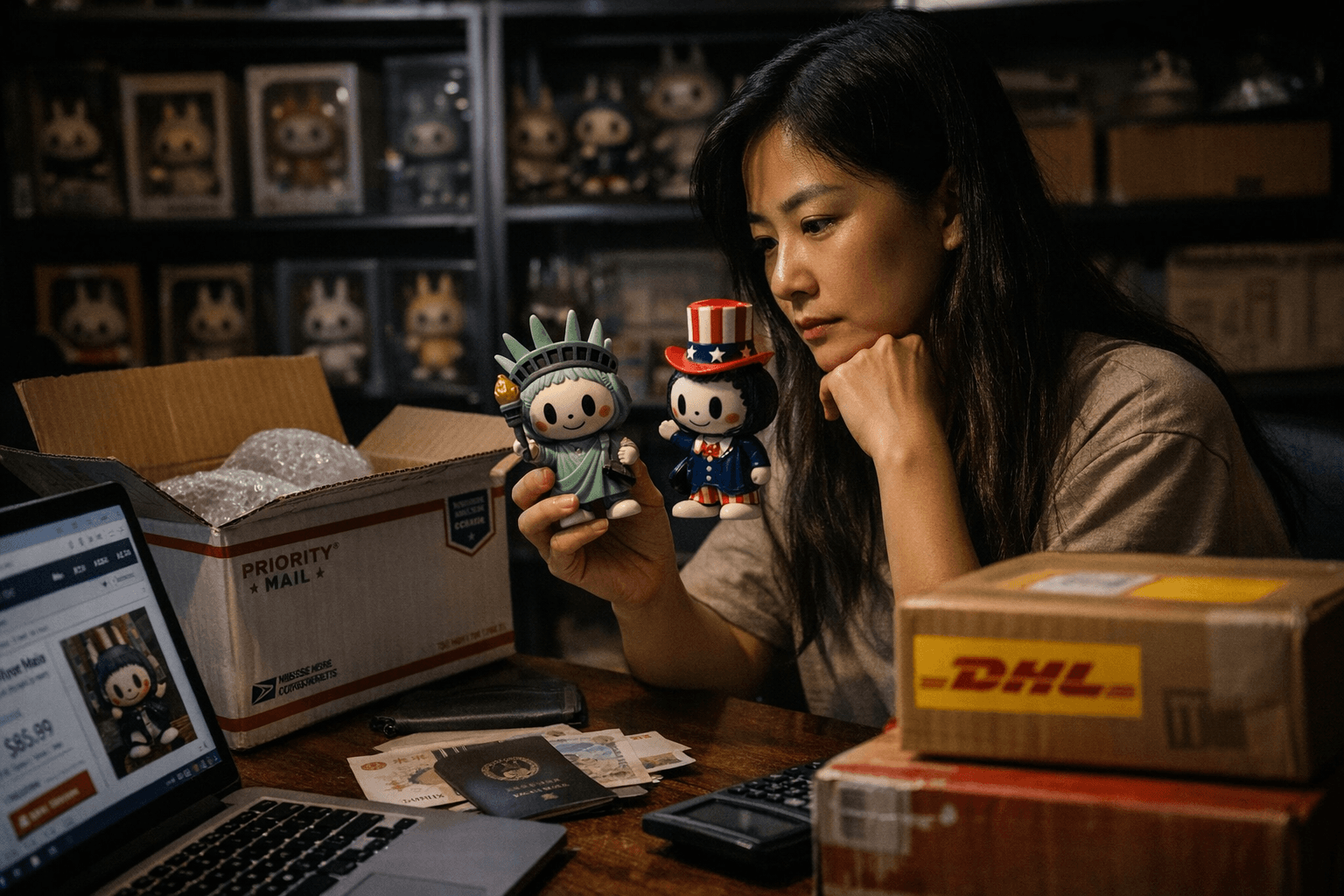 Chinese Labubu collectors weigh U.S. exclusives, shipping costs, and resale premiums