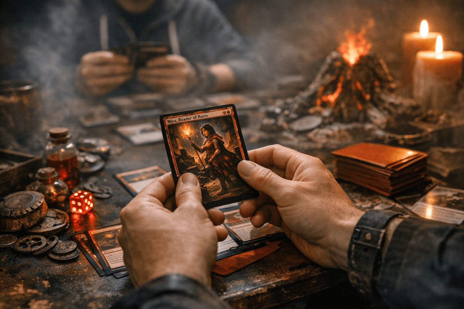 Mica, Reader of Ruins sparks mono-red spell-copying Commander builds