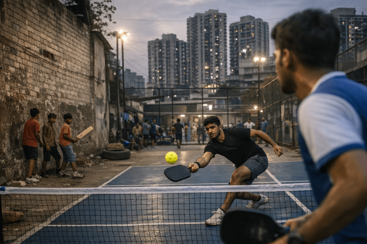 India’s urban youth trade gully cricket for booming pickleball courts