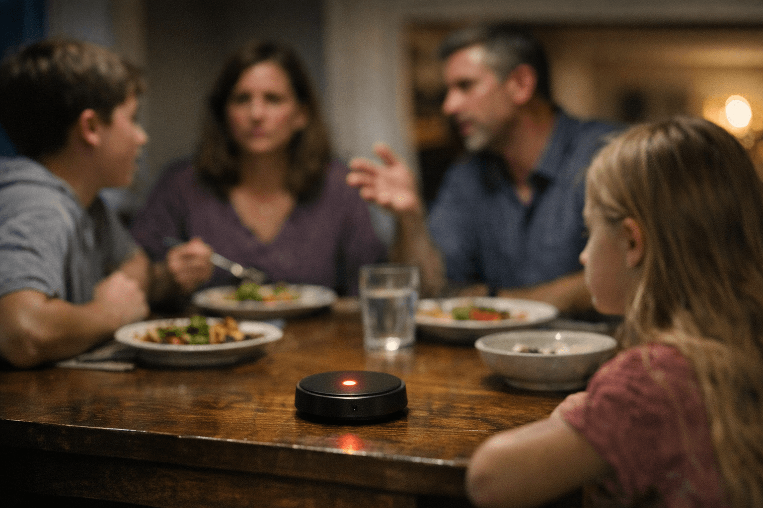 Prego’s dinner-table recorder preserves family talks, sparks privacy backlash