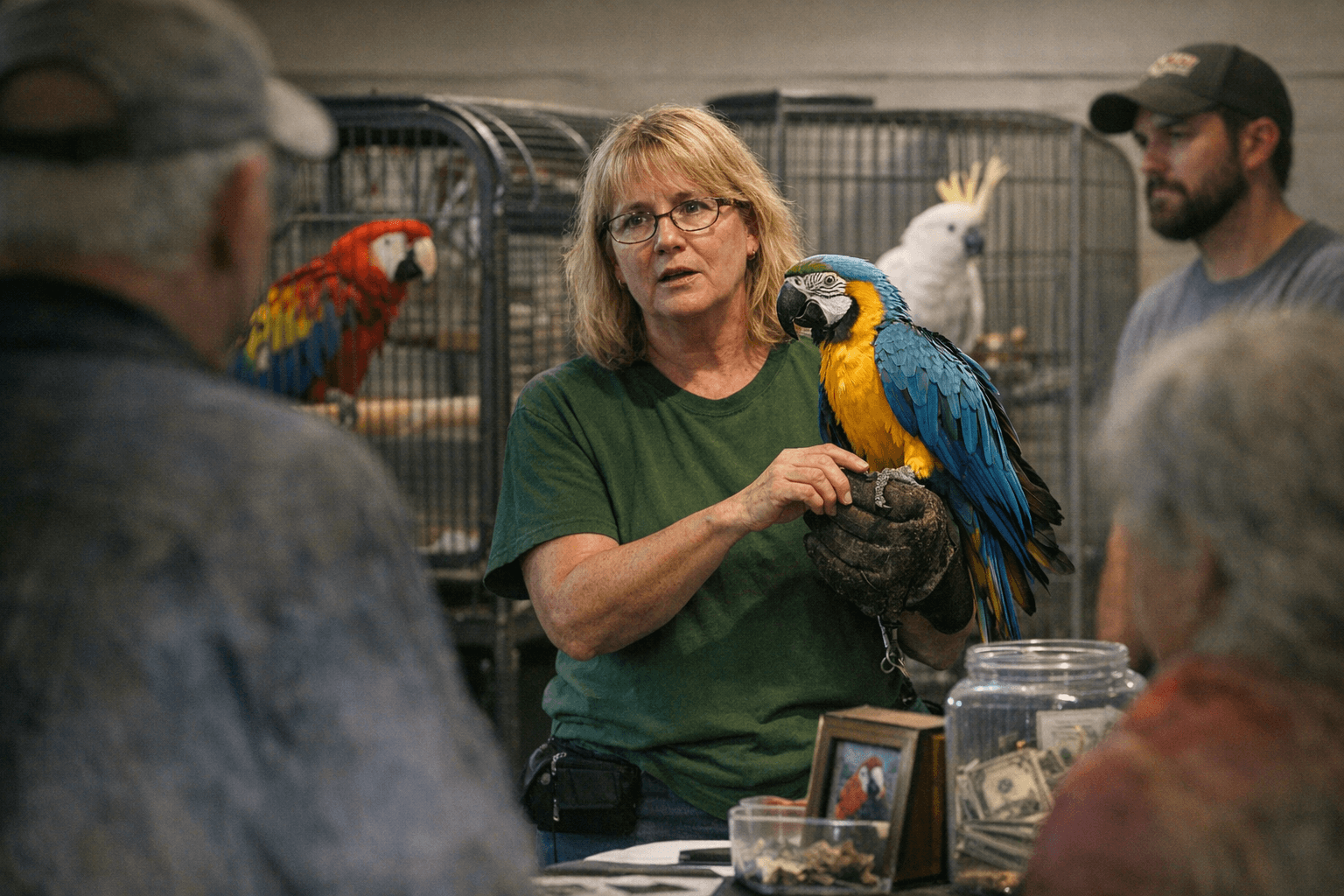 Parrot Rescue Showcases Care Challenges at Memorial Fundraiser Event
