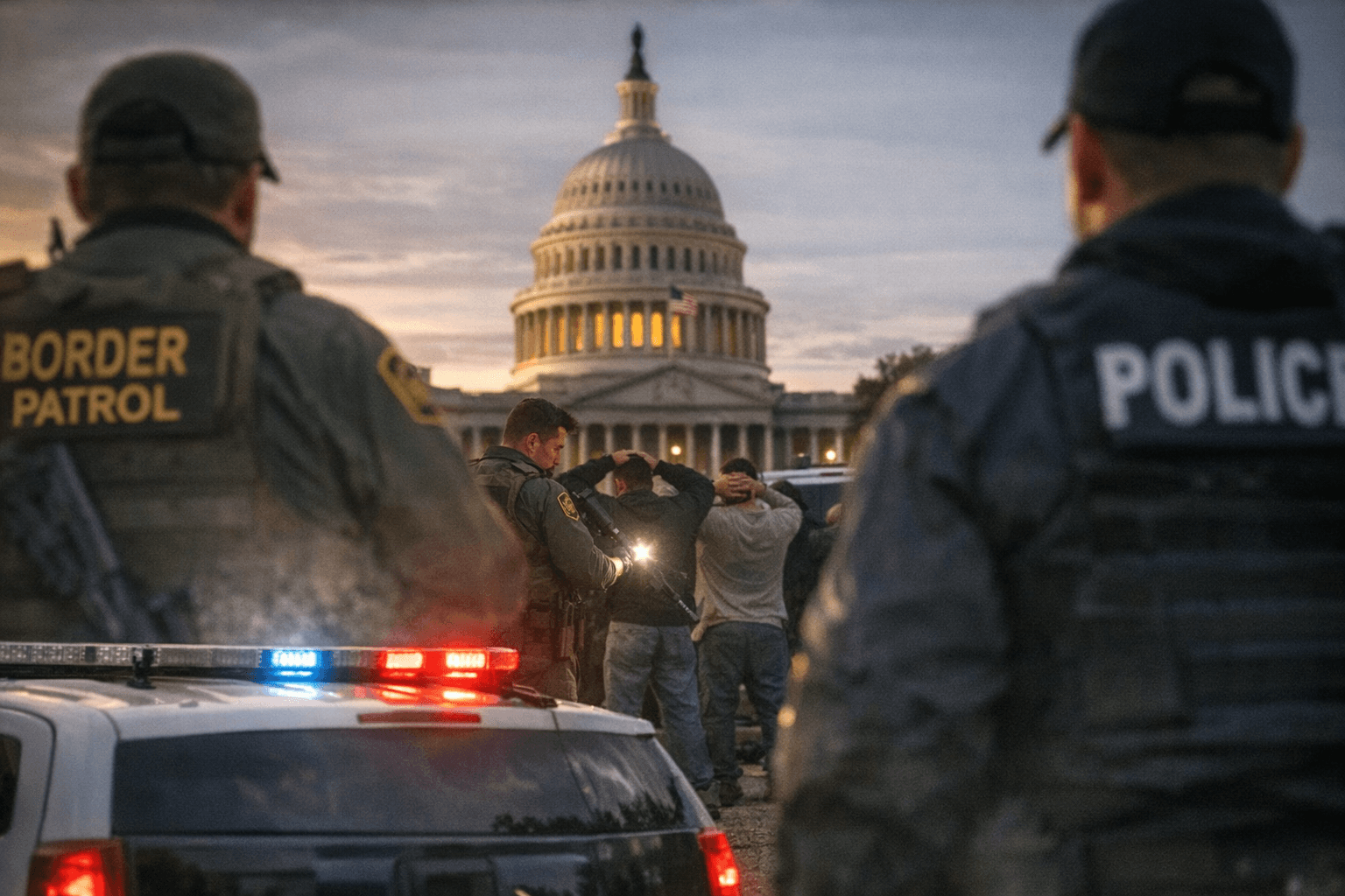 Senate Republicans advance budget plan to fully fund ICE, CBP