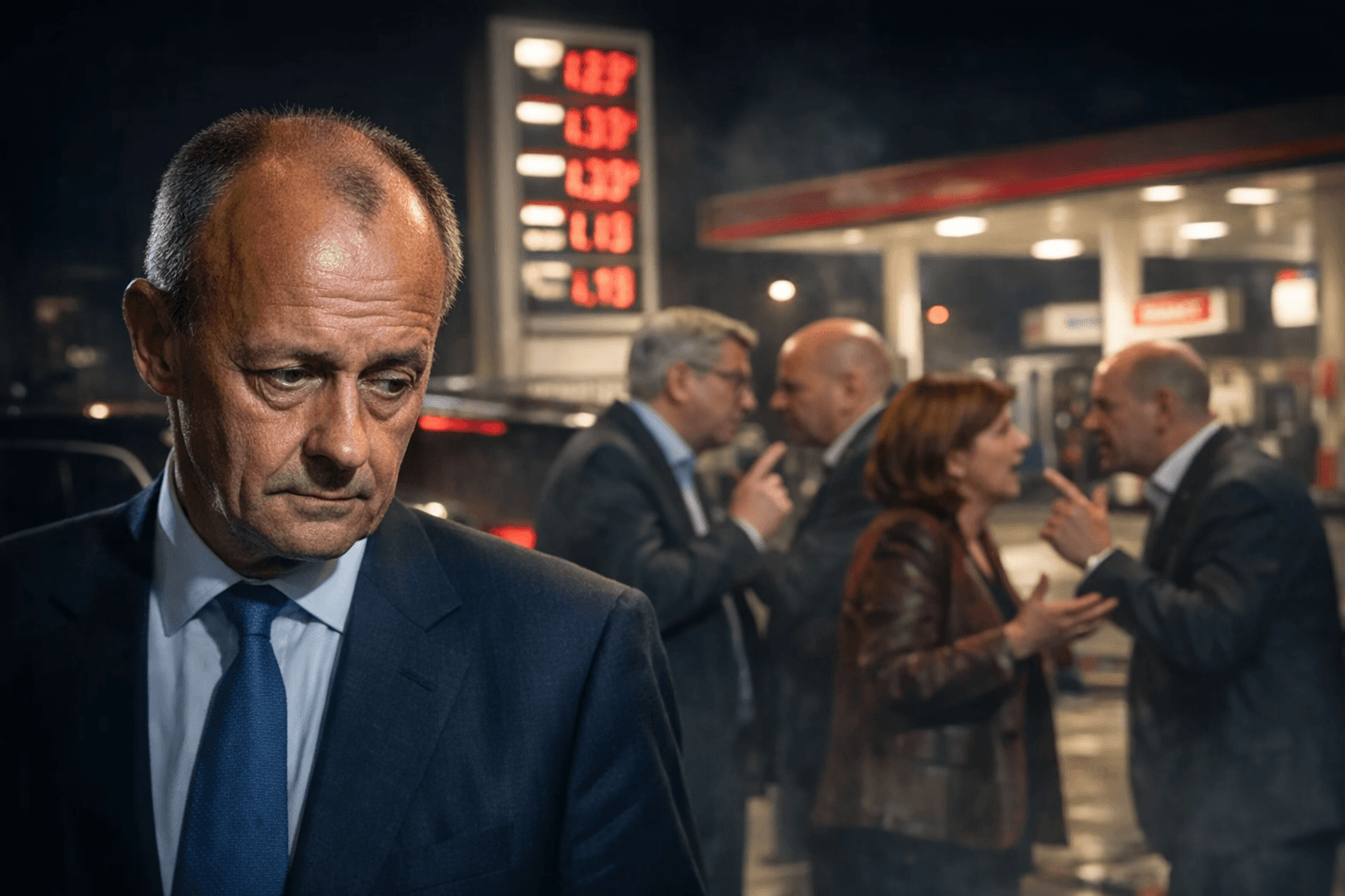 Merz Faces Coalition Rift Over Reforms, Fuel Price Relief Plans