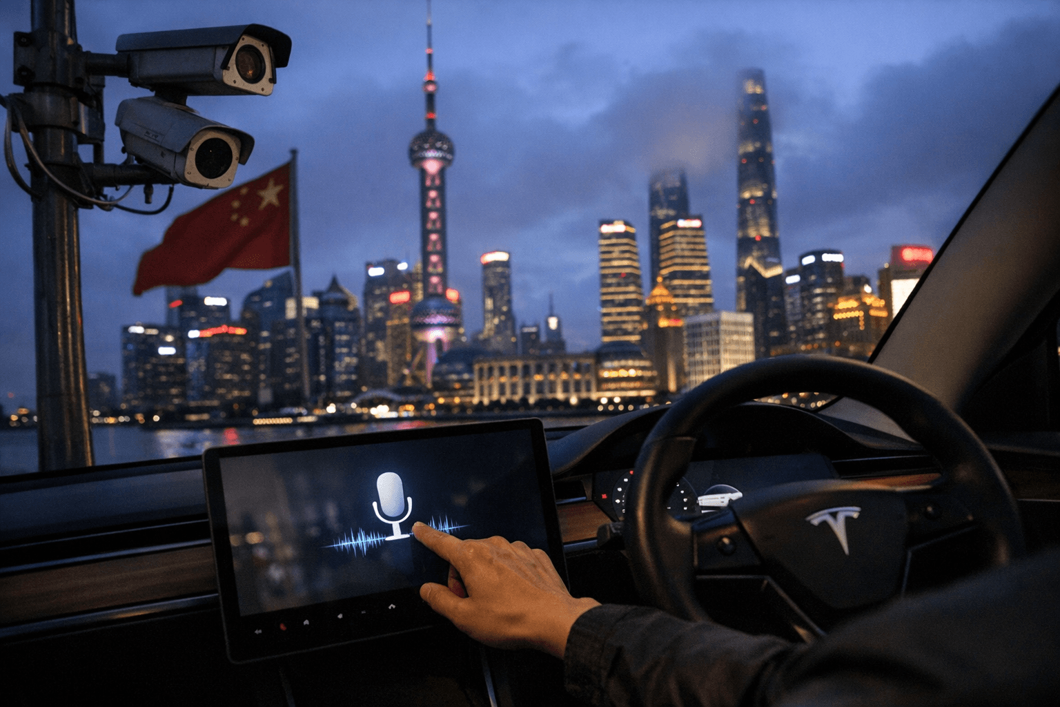 Tesla Registers Voice Assistant in Shanghai as China Tightens AI Oversight