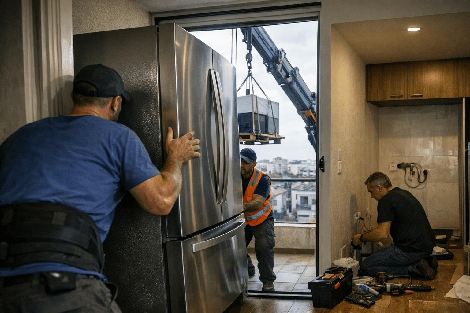 איך לתקצב מקרר חדש: הובלה, פינוי והתקנה בלי הפתעות