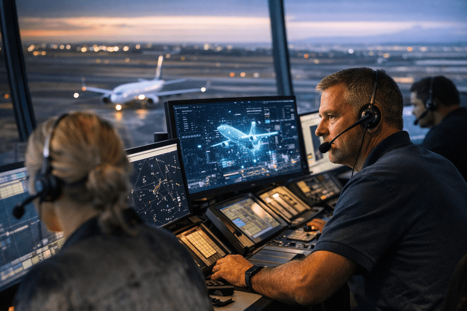 Duffy Says AI Will Aid, Not Replace, Air Traffic Controllers