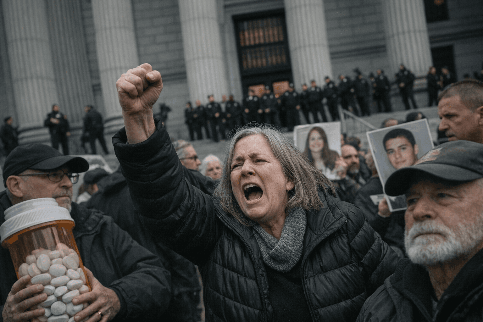 Judge Delays Purdue Pharma Sentencing After Protesters Demand to Speak