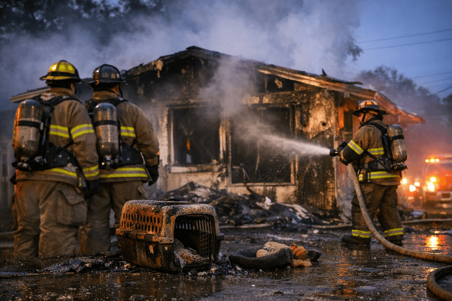 Electrical fire in Brooksville home displaces three, kills two pets