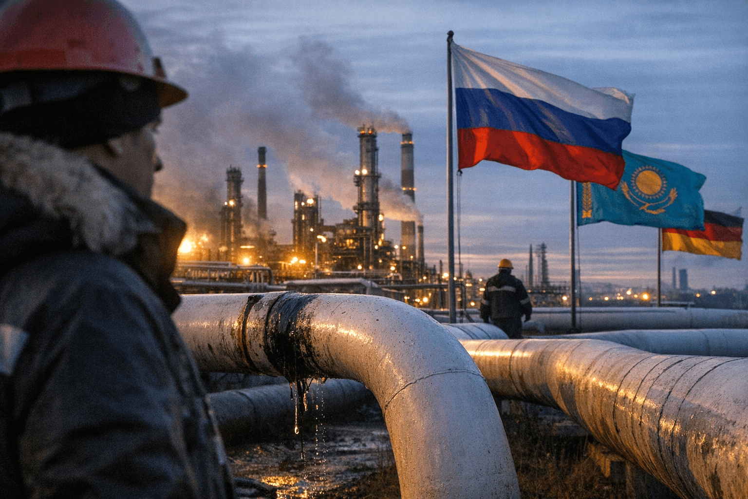 Russia set to halt Kazakh oil exports to Germany via Druzhba line
