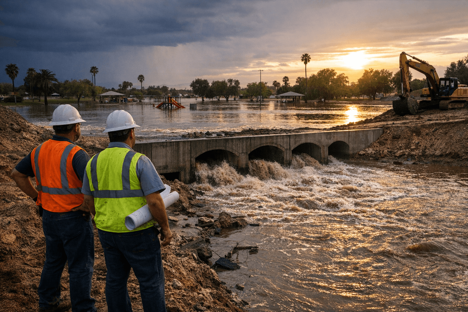 Yuma County moves ahead with long-delayed Smucker Park drainage project