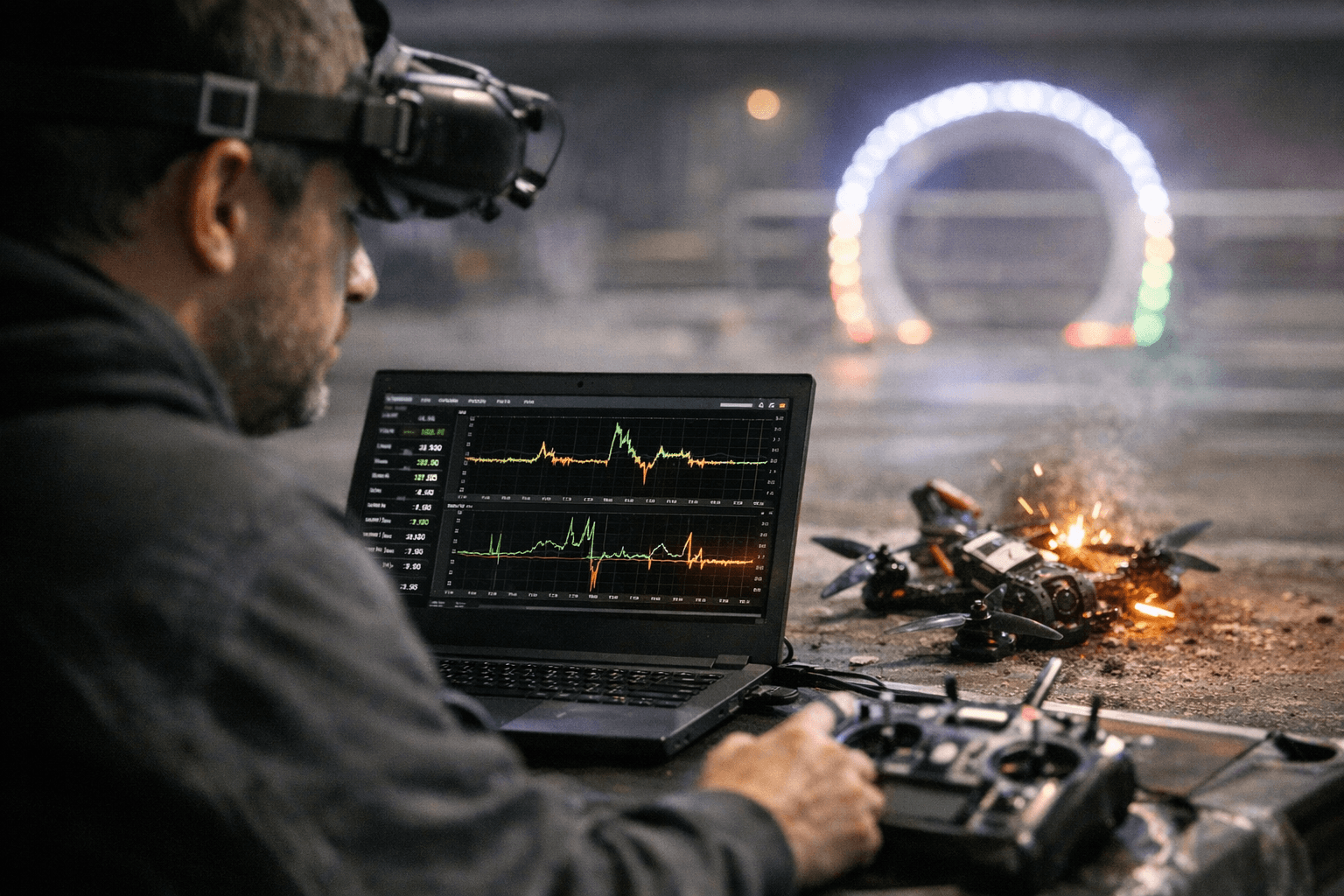 VelociDrone patch boosts telemetry, fixes physics issues, and crashes