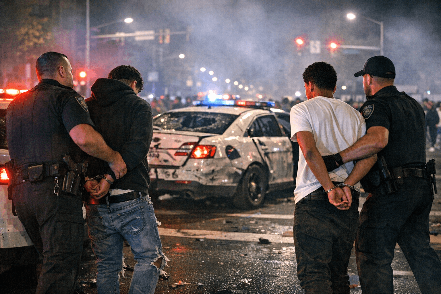 Two Pennsylvania suspects arrested in Prince George's County street takeover case