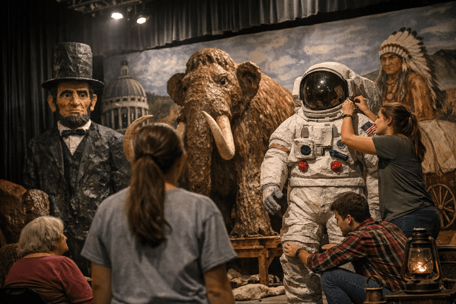 Perry Central ends 40-year papier mache tradition with final show