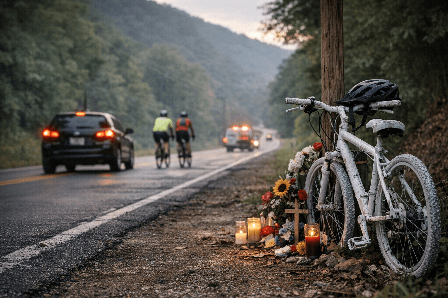 Woodfin council approves bike safety zones after deadly NC-251 crash