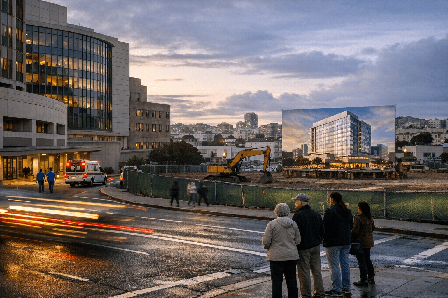 Kaiser plans 300-bed all-electric hospital across from Geary campus