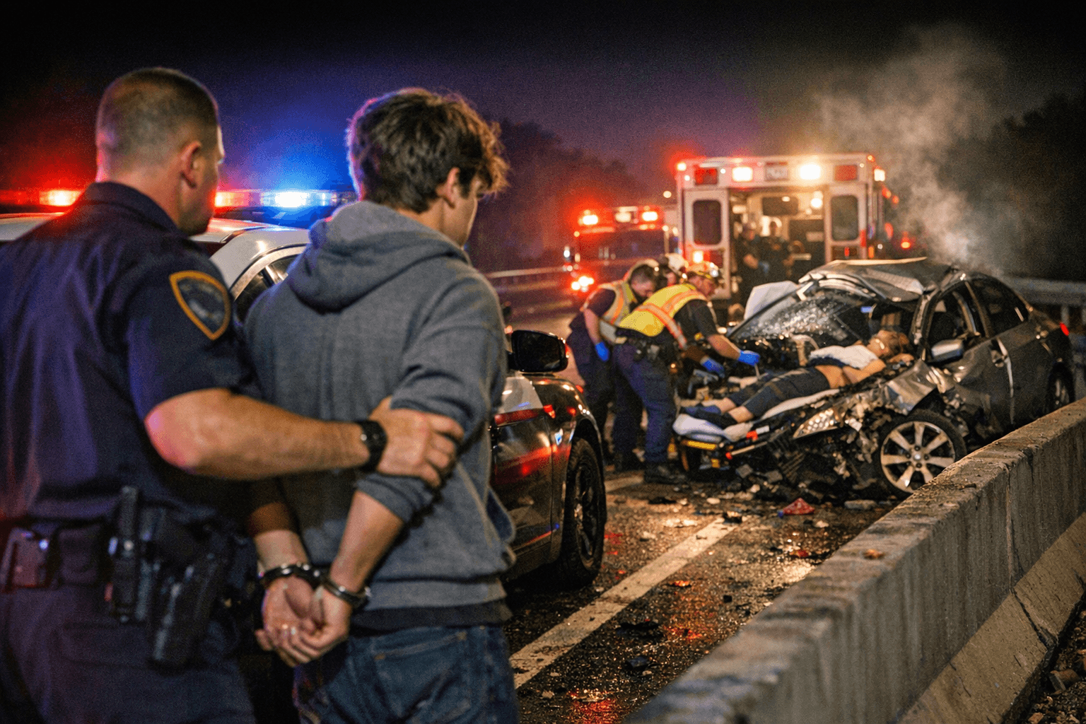 Setauket teen arrested after DWI crash seriously injures passenger in Holbrook