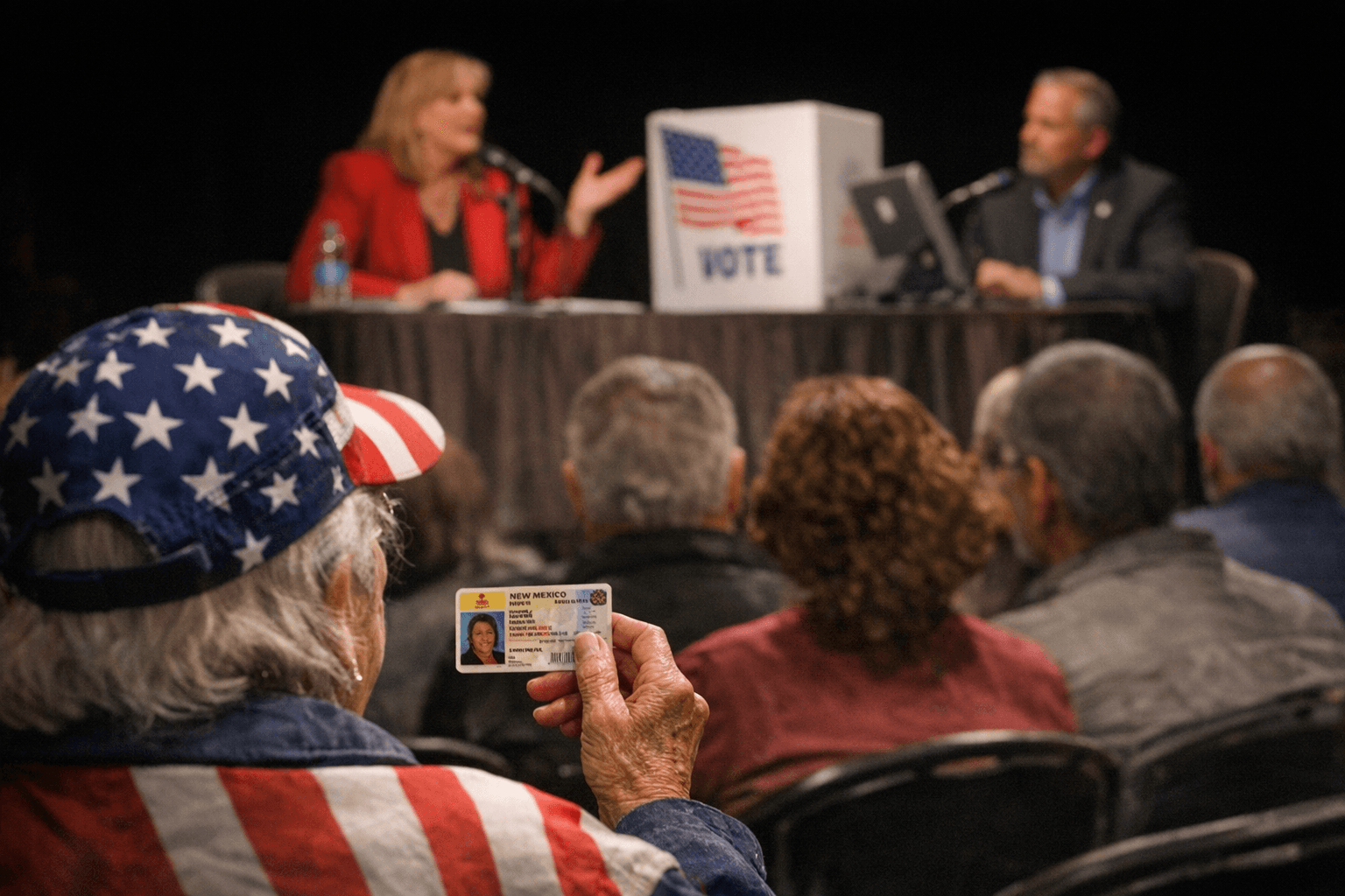 Belen forum spotlights voter ID debate in open Secretary of State race