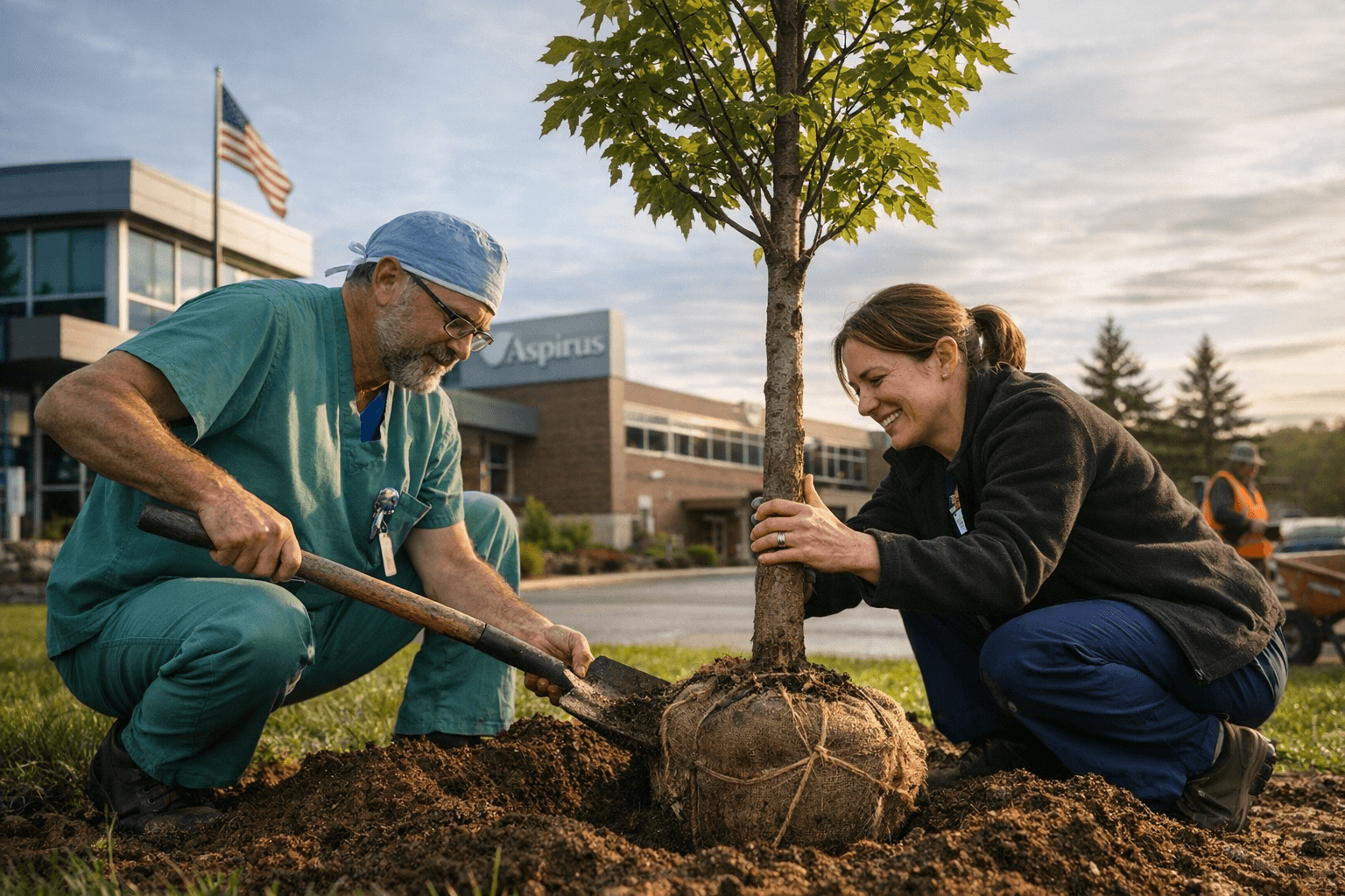 Aspirus hospitals in Iron River, Ironwood earn Tree City USA recognition