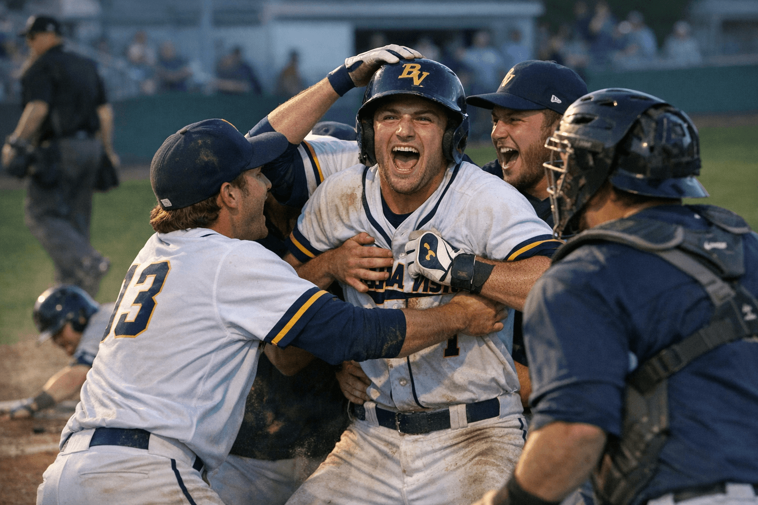 Johnson’s walkoff single lifts Buena Vista to split in home finale