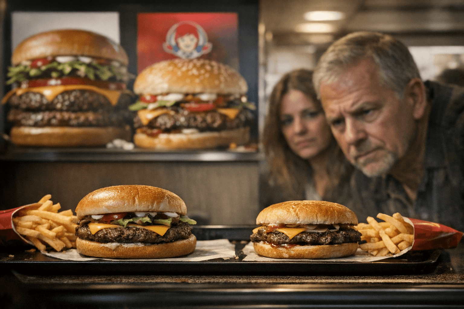 McDonald’s, Wendy’s sued over burger ads that exaggerated portion sizes