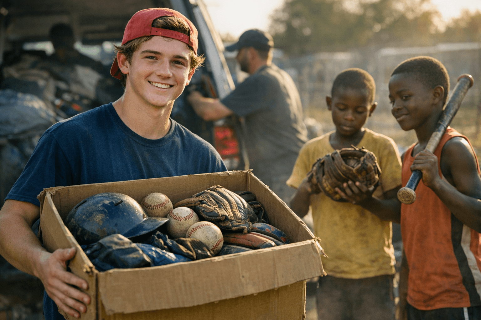 Atascocita High junior collects used baseball gear for African kids