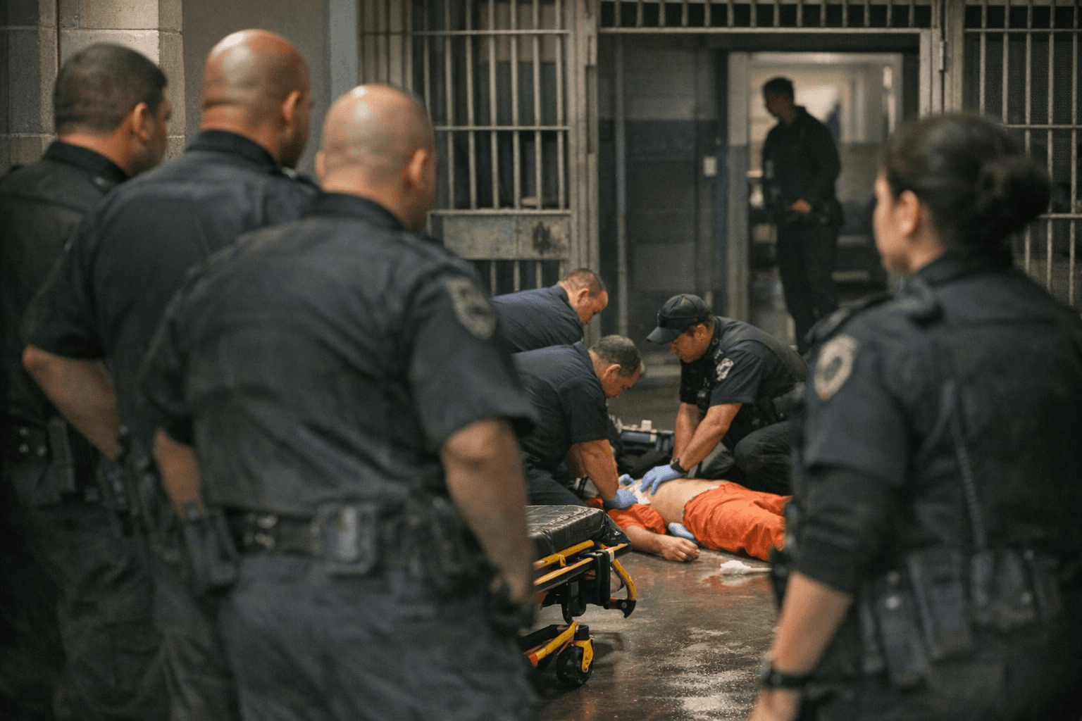 Grand jury clears six detention officers in Harris County jail death case