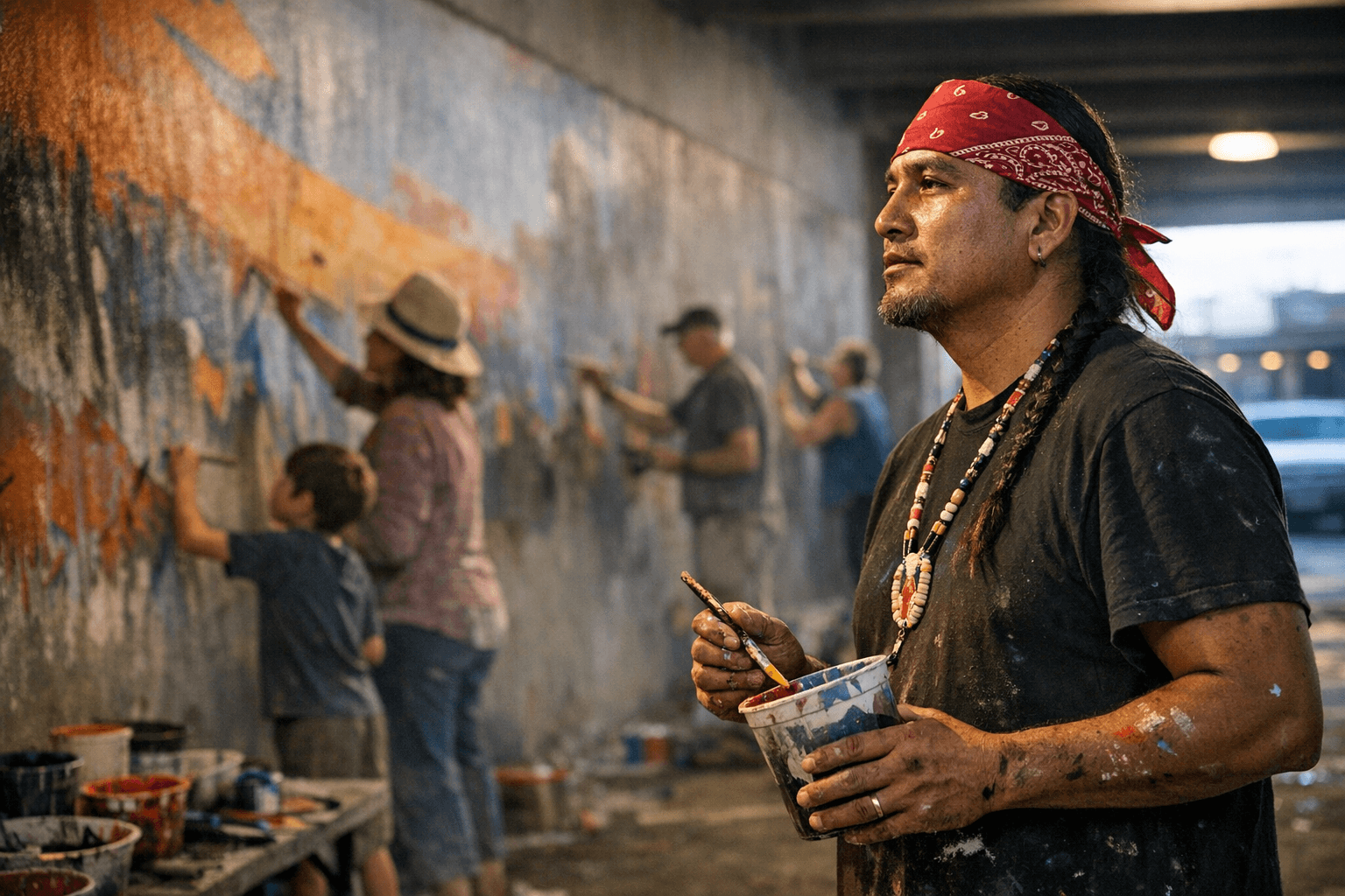 Tokeya Waci U Richardson to lead Lawrence mural collaboration downtown