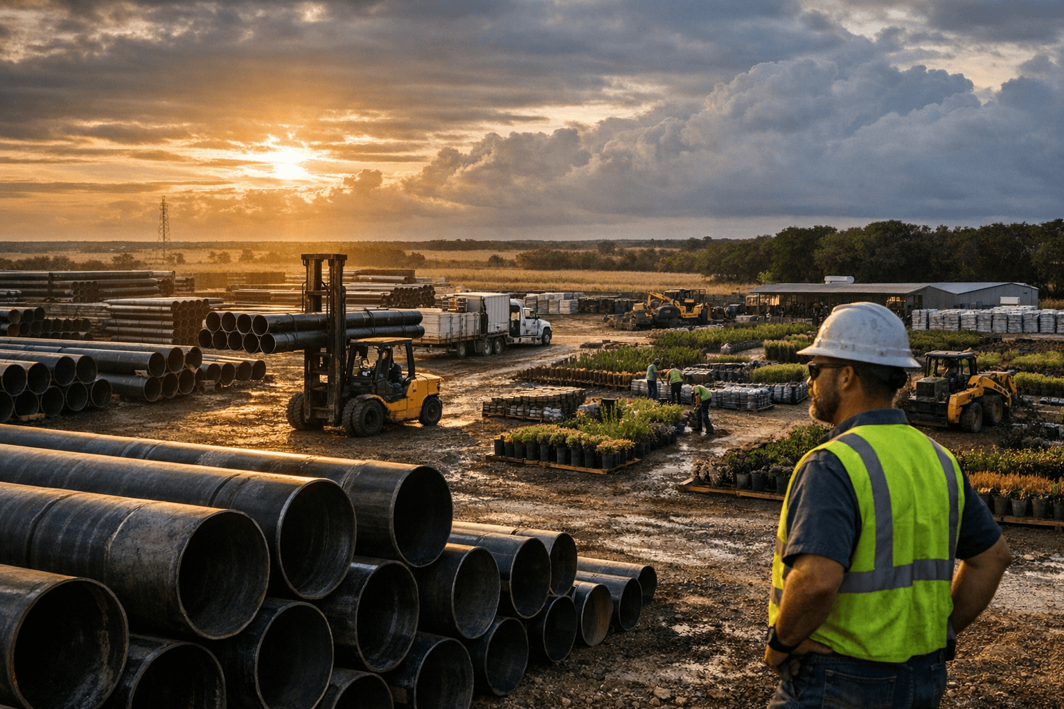 Supervisors approve pipe yard, landscaping business near Taylor