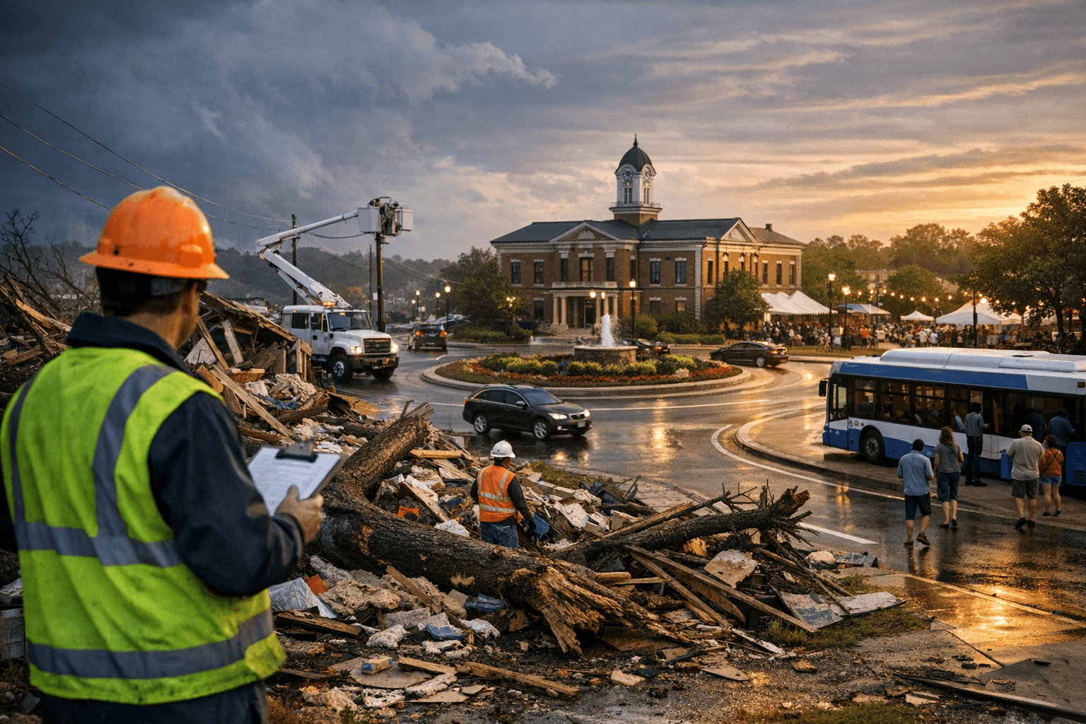 Oxford board weighs storm recovery, development, transit funding and events