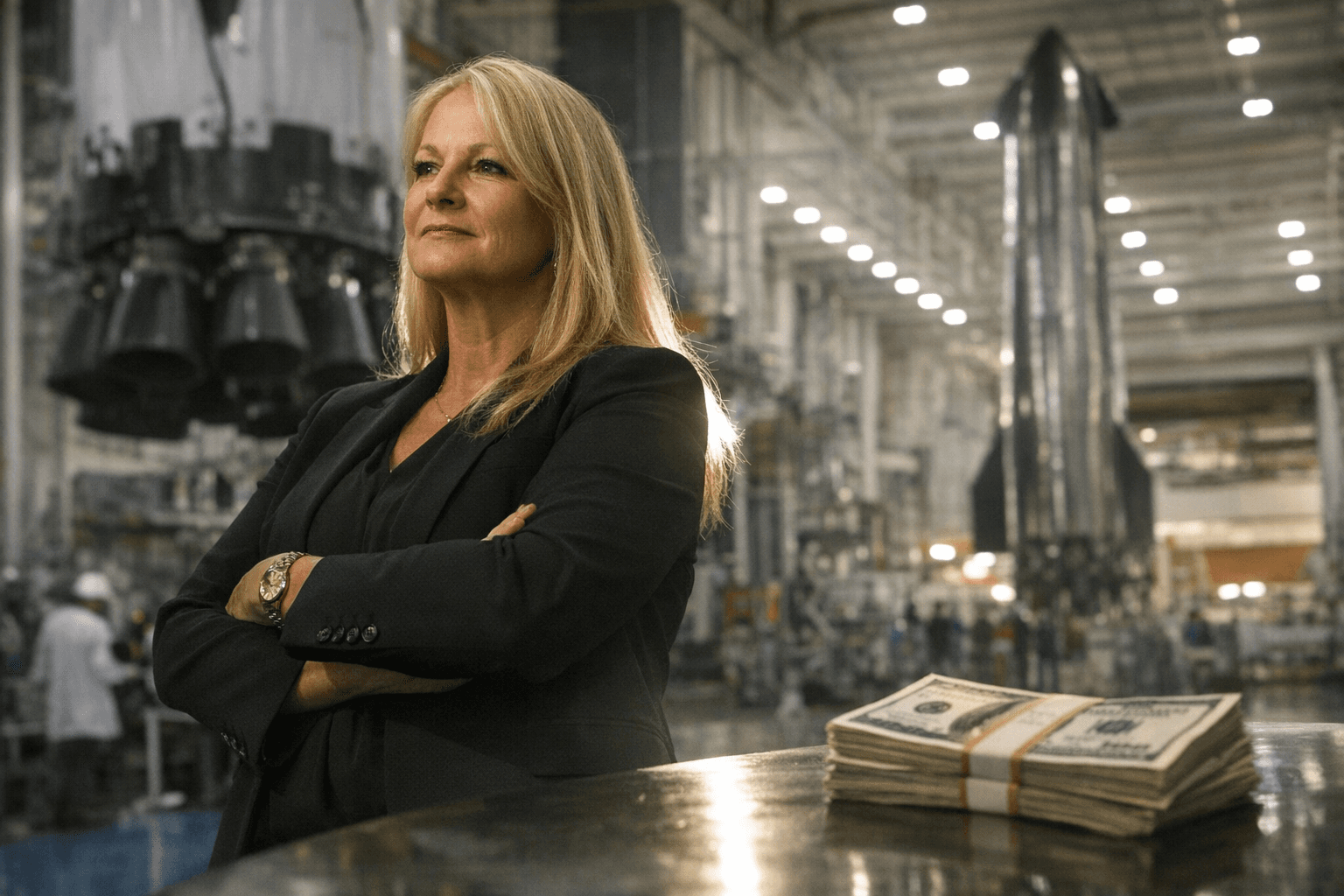 SpaceX President Gwynne Shotwell earned $85.8 million last year