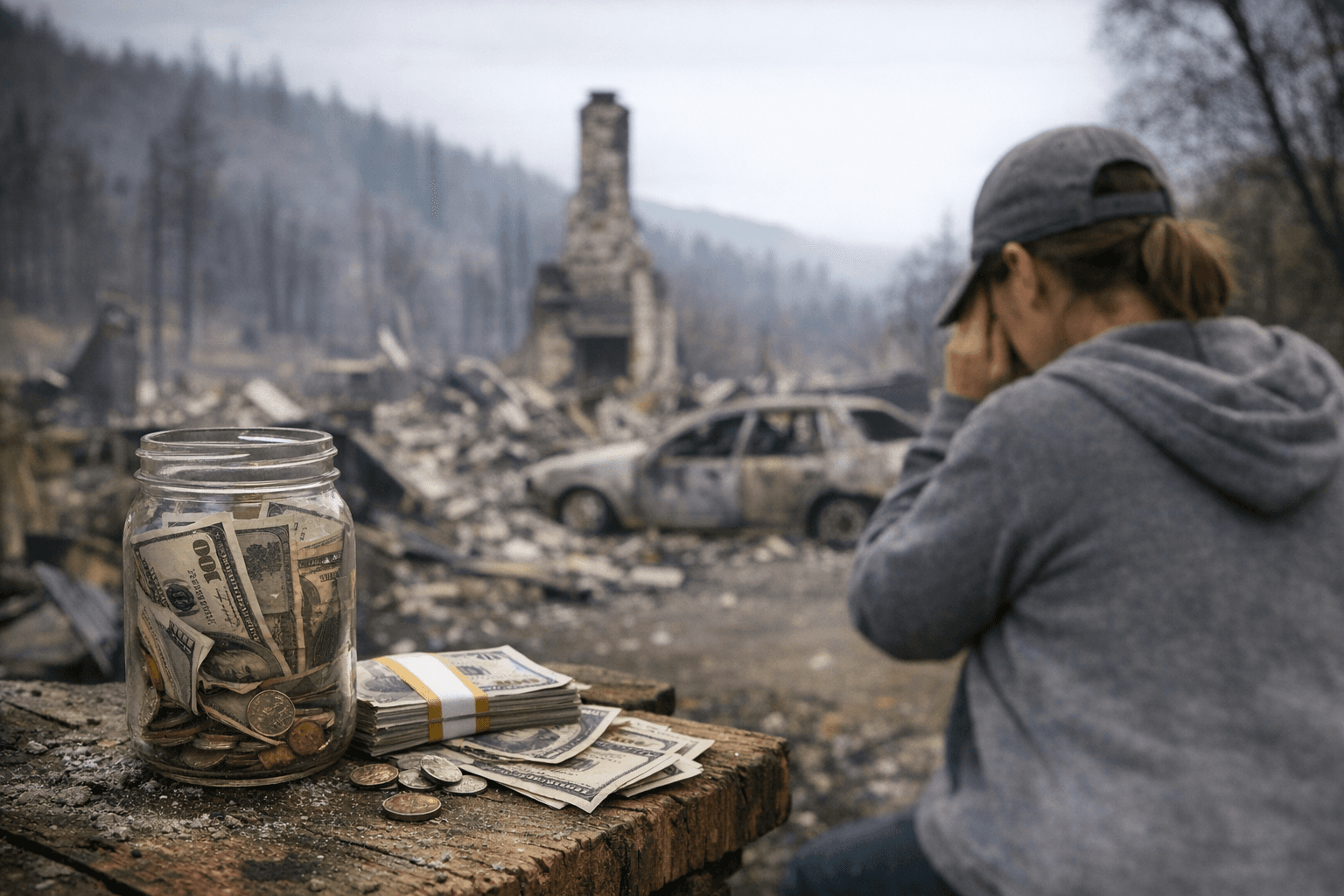 Oregon sues relief founder over $837,000 diversion from wildfire victims